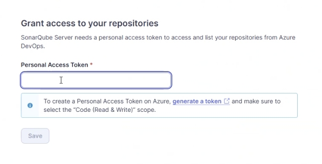Grant access to your repositories